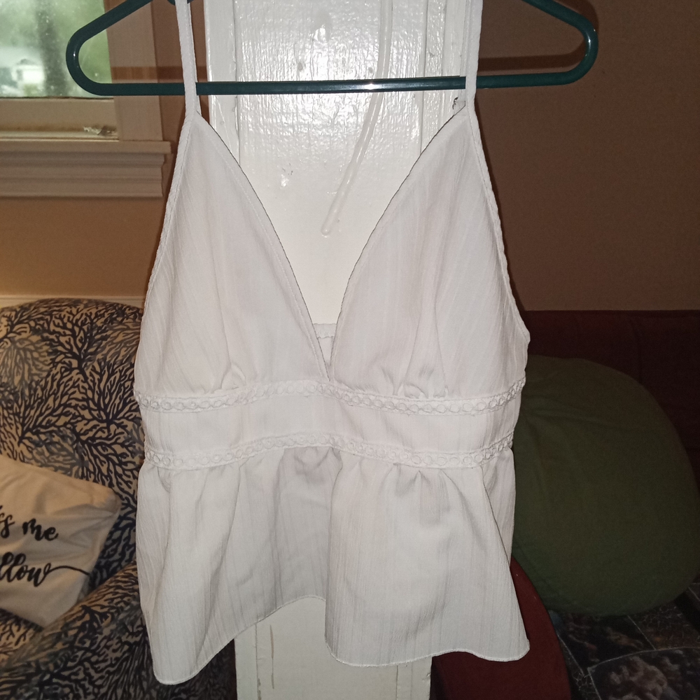 Elegant White Women's Top
